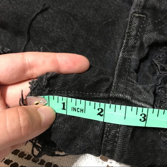 Levi’s 501 button fly denim jean cutoff shorts 30 - Picture 11 of 11